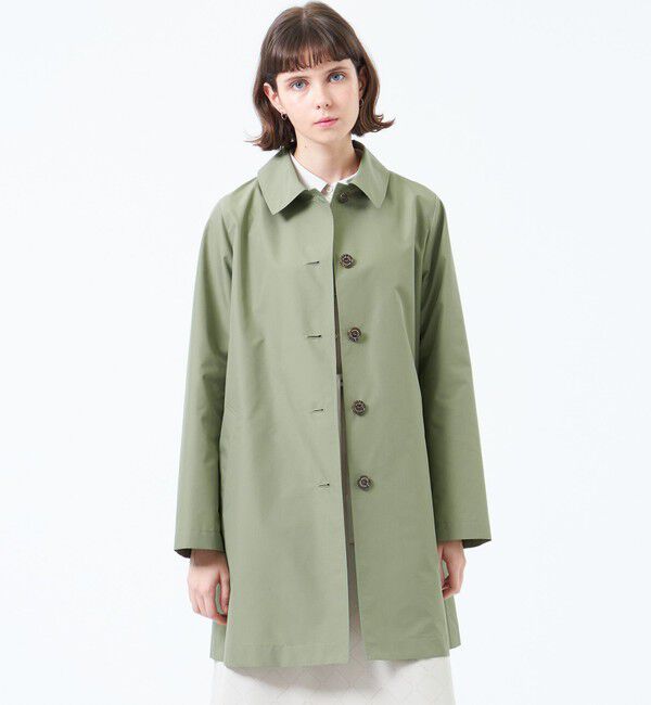 MACKINTOSH PHILOSOPHY「【MORAY(マレー)】レインウェザークロス」|ステンカラーコート|カーキ