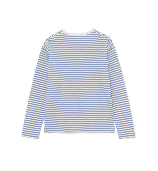 MACKINTOSH PHILOSOPHY「GREY LABEL シャープログ ロングスリーブボーダーTシャツ」|Tシャツ・カットソー|