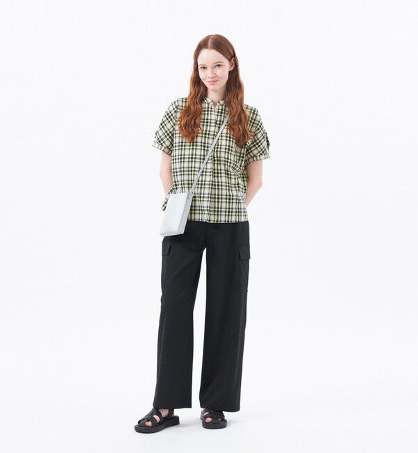 MACKINTOSH PHILOSOPHY「サッカーチェックスキッパーブラウス」|シャツ・ブラウス|