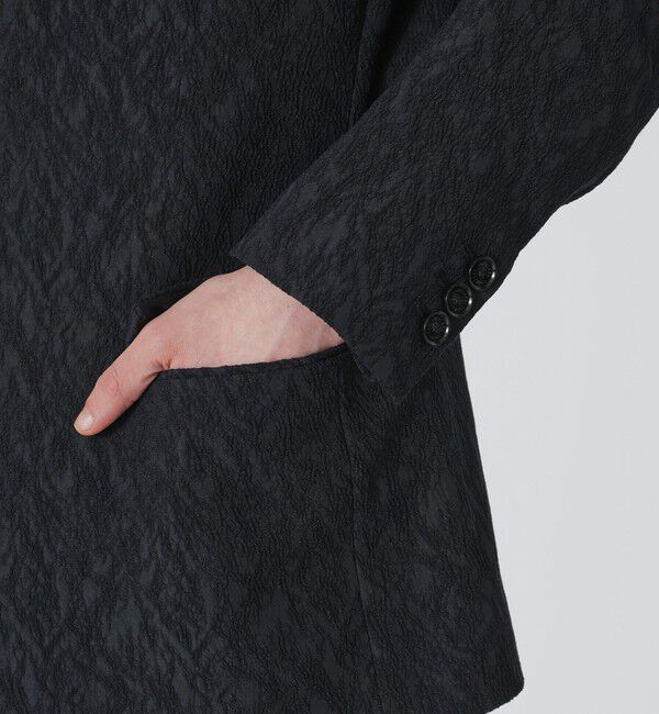  「クラックジャカードジャケット」|テーラードジャケット|