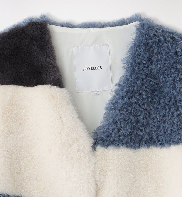  「ブロッキングファーコンビベスト」|ブルゾン・スタジャン|