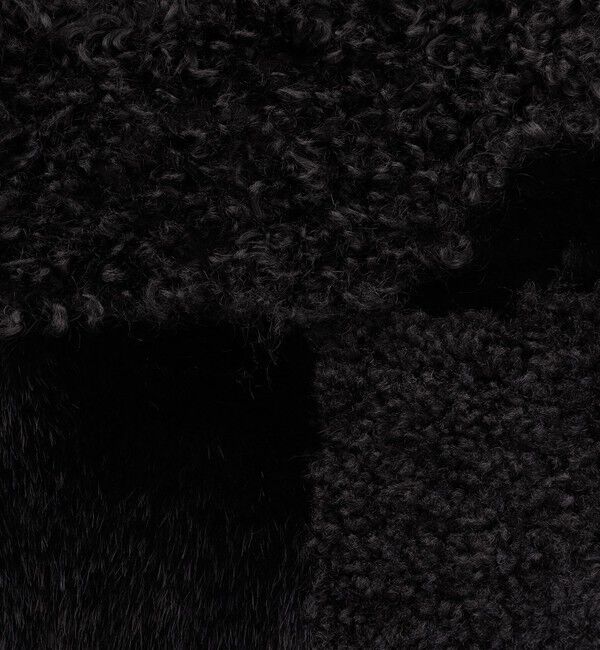  「ブロッキングファーコンビベスト」|ブルゾン・スタジャン|