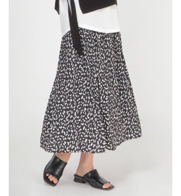 ikka「カッセンプリーツスカート」|スカート|