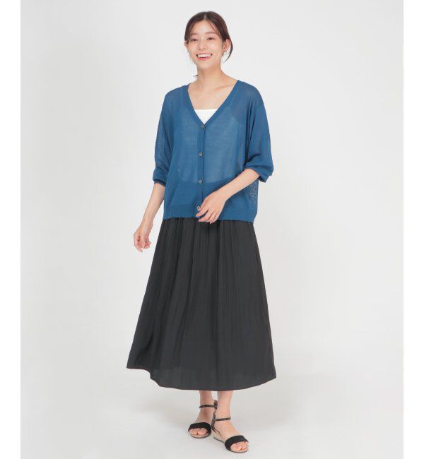 ikka「カッセンプリーツスカート」|スカート|