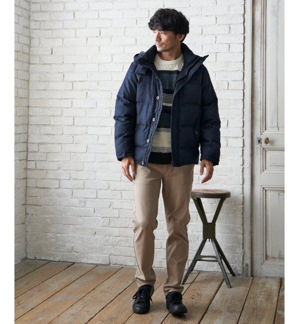 ikka「【接触温感】GOKU楽パンツ EASY STRETCH 起毛5ポケット」|その他|