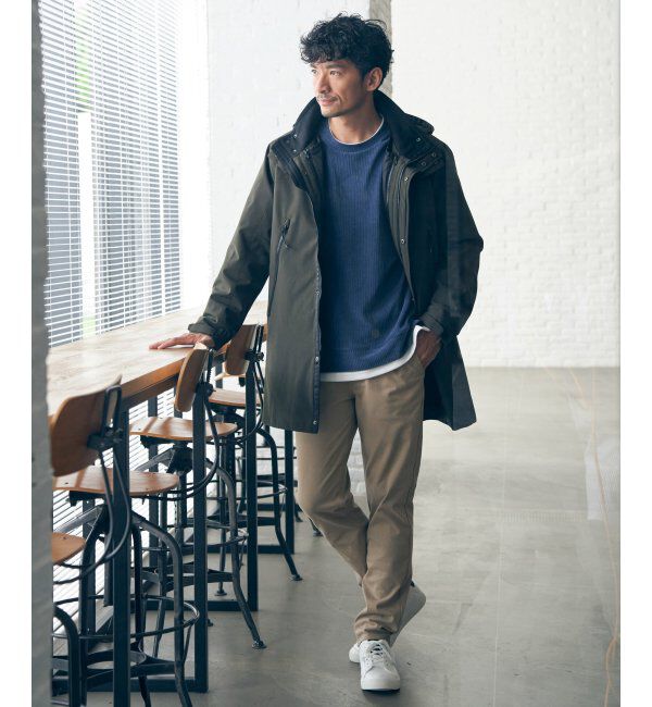 ikka「【接触温感】GOKU楽パンツ EASY STRETCH 起毛5ポケット」|その他|