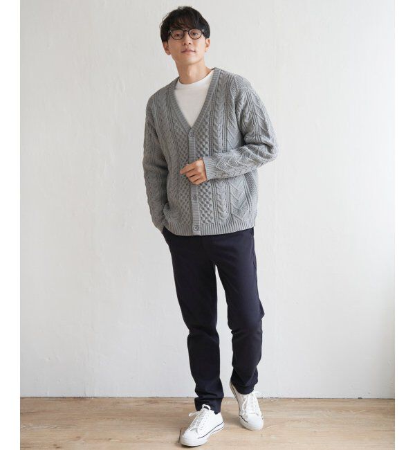 ikka「【接触温感】GOKU楽パンツ EASY STRETCH 起毛5ポケット」|その他|