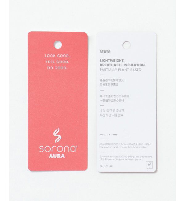 ikka「sorona コンビ中綿ジップパーカー」|ブルゾン・スタジャン|