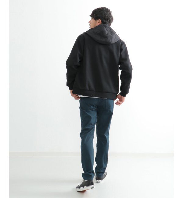 ikka「sorona コンビ中綿ジップパーカー」|ブルゾン・スタジャン|