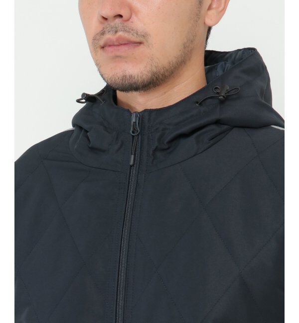 ikka「sorona コンビ中綿ジップパーカー」|ブルゾン・スタジャン|