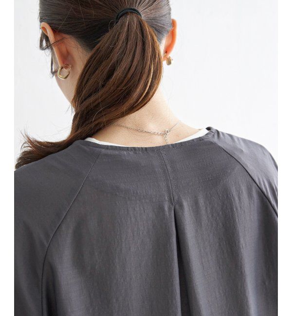 ikka「ライトブルゾン」|ブルゾン・スタジャン|