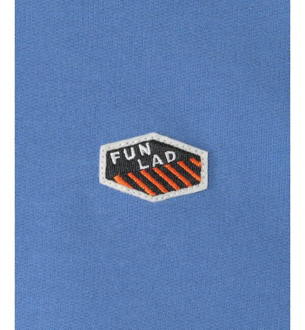 ikka kids「ミニ裏毛ワッペン裾レイヤープルオーバー（120~160cm）」|Tシャツ・カットソー|