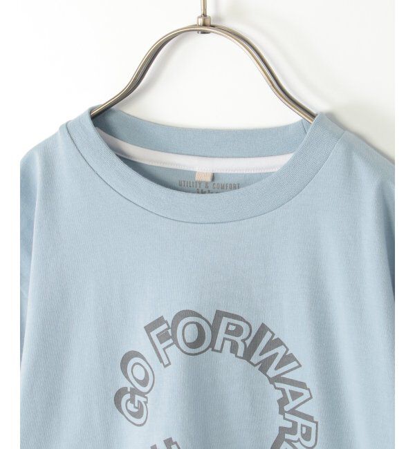 ikka kids「裾レイヤープリントアソートTシャツ（120~160cm）」|Tシャツ・カットソー|