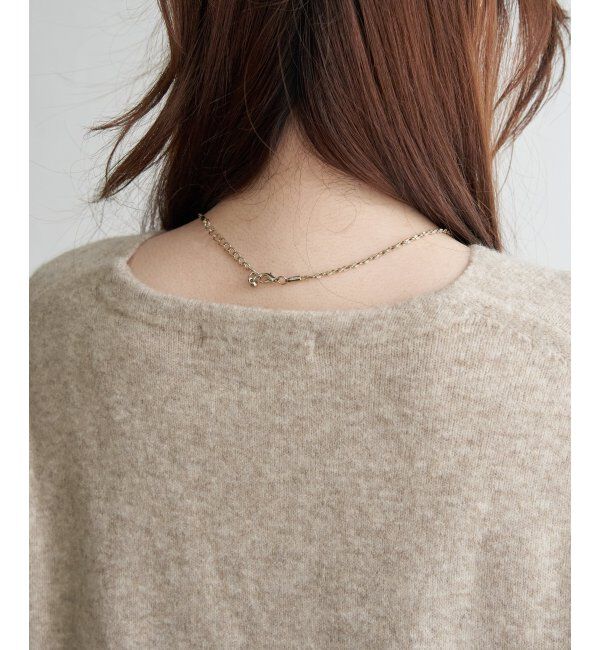 Lbc with Life「アンゴラ混Vネックニットプルオーバー」|カーディガン|