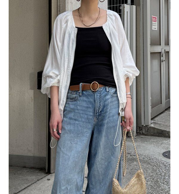 Lbc with Life「シアーヘムドロストブルゾン」|ブルゾン・スタジャン|