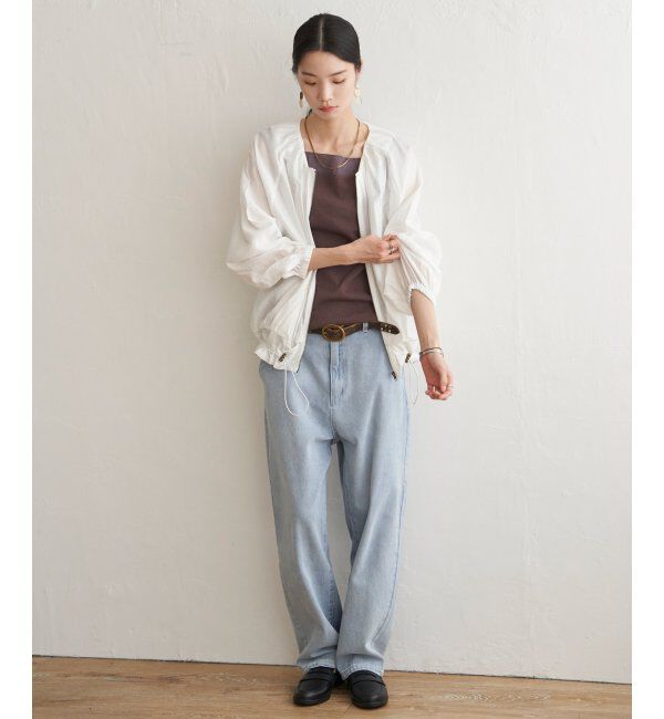 Lbc with Life「シアーヘムドロストブルゾン」|ブルゾン・スタジャン|