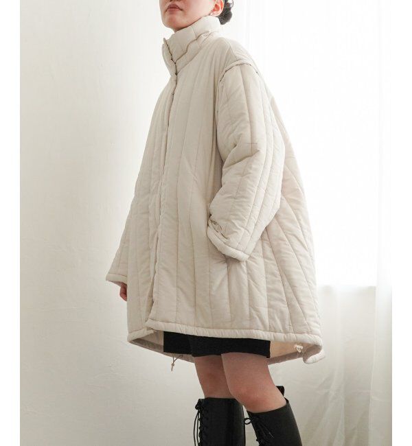 VENCE share style「袖取り外し縦キルト中綿コート」|その他|