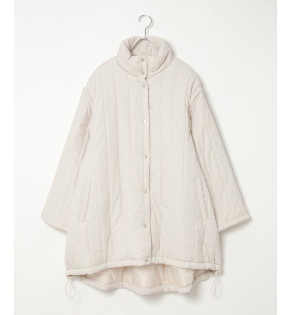 VENCE share style「袖取り外し縦キルト中綿コート」|その他|