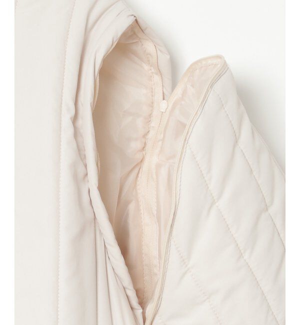 VENCE share style「袖取り外し縦キルト中綿コート」|その他|