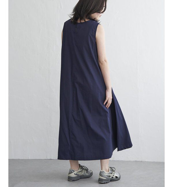 VENCE share style「ウエストタックノースリーブワンピース」|ワンピース|