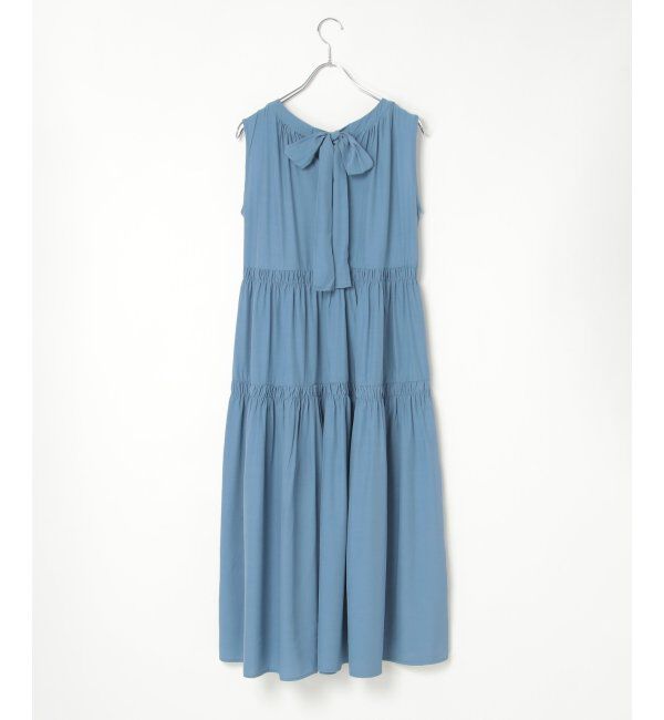 VENCE share style「バックリボンティアードワンピース」|ワンピース|