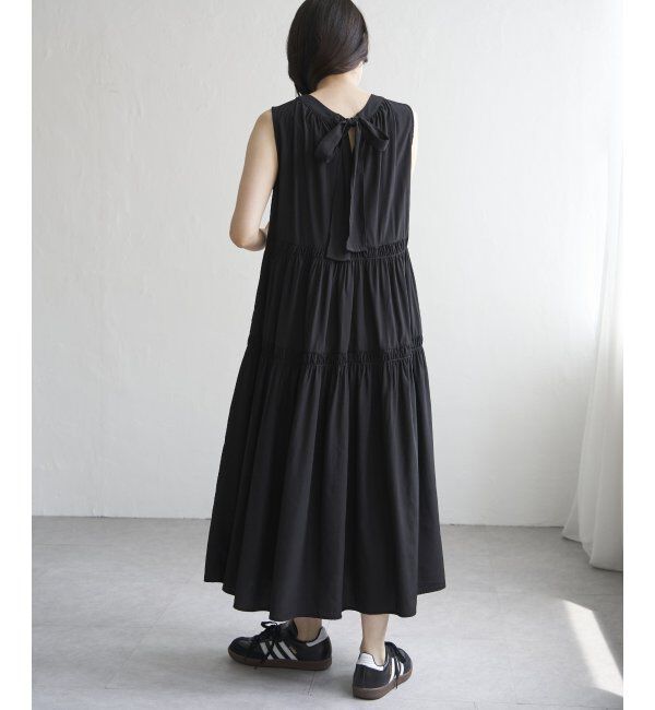 VENCE share style「バックリボンティアードワンピース」|ワンピース|