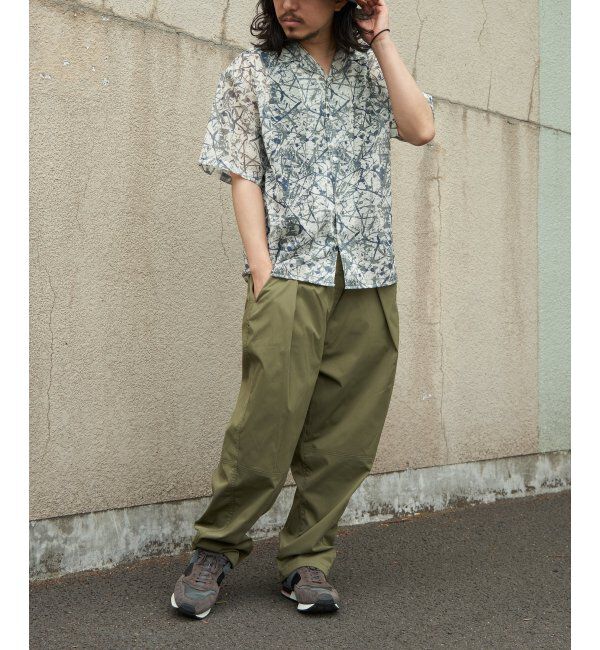 VENCE share style「メッシュ総柄半袖シャツ」|シャツ・ブラウス|