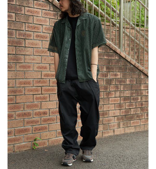 VENCE share style「メッシュ総柄半袖シャツ」|シャツ・ブラウス|