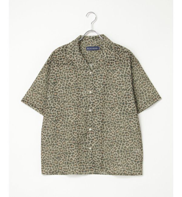 VENCE share style「メッシュ総柄半袖シャツ」|シャツ・ブラウス|