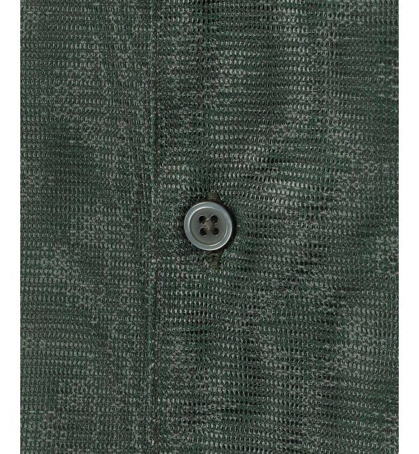 VENCE share style「メッシュ総柄半袖シャツ」|シャツ・ブラウス|