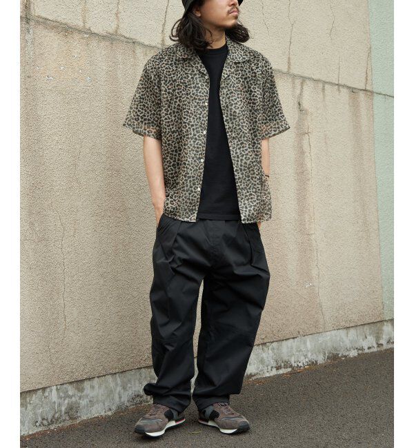 VENCE share style「メッシュ総柄半袖シャツ」|シャツ・ブラウス|