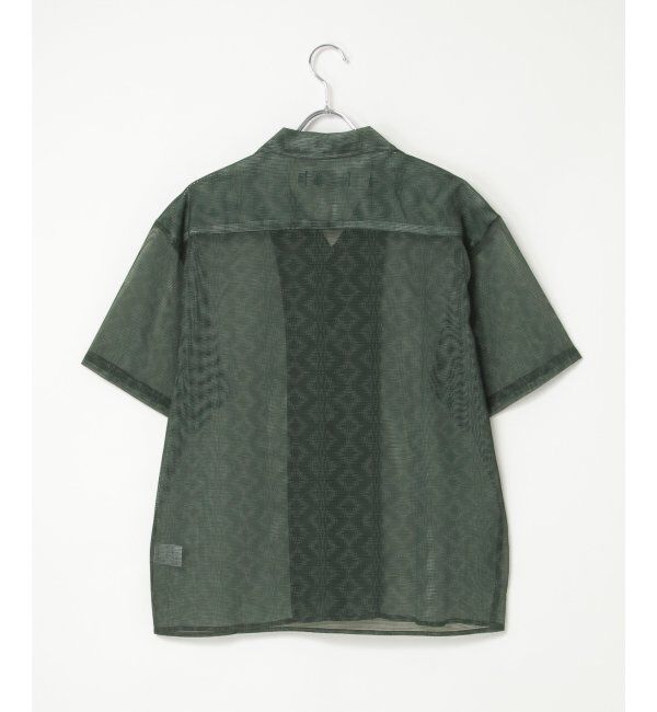 VENCE share style「メッシュ総柄半袖シャツ」|シャツ・ブラウス|