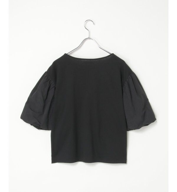 VENCE share style「天竺袖ナイロンバルーンプルオーバー」|Tシャツ・カットソー|