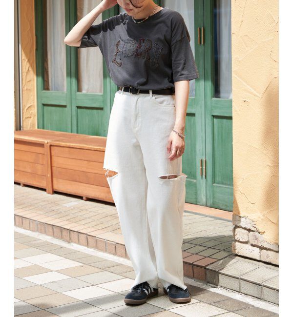 VENCE share style「カラフルロゴTシャツ」|Tシャツ・カットソー|