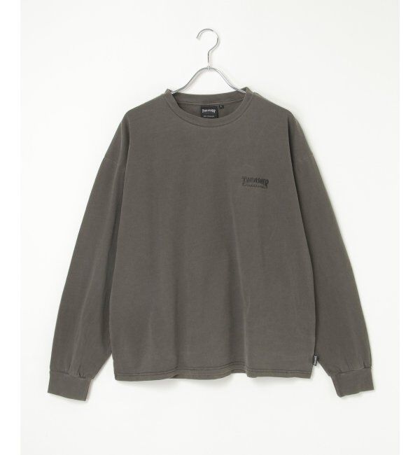 VENCE share style「THRASHER スラッシャー ピグメントプリントロンT」|Tシャツ・カットソー|