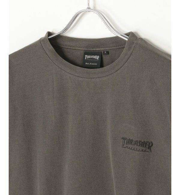 VENCE share style「THRASHER スラッシャー ピグメントプリントロンT」|Tシャツ・カットソー|