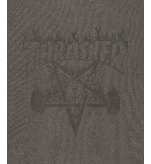VENCE share style「THRASHER スラッシャー ピグメントプリントロンT」|Tシャツ・カットソー|