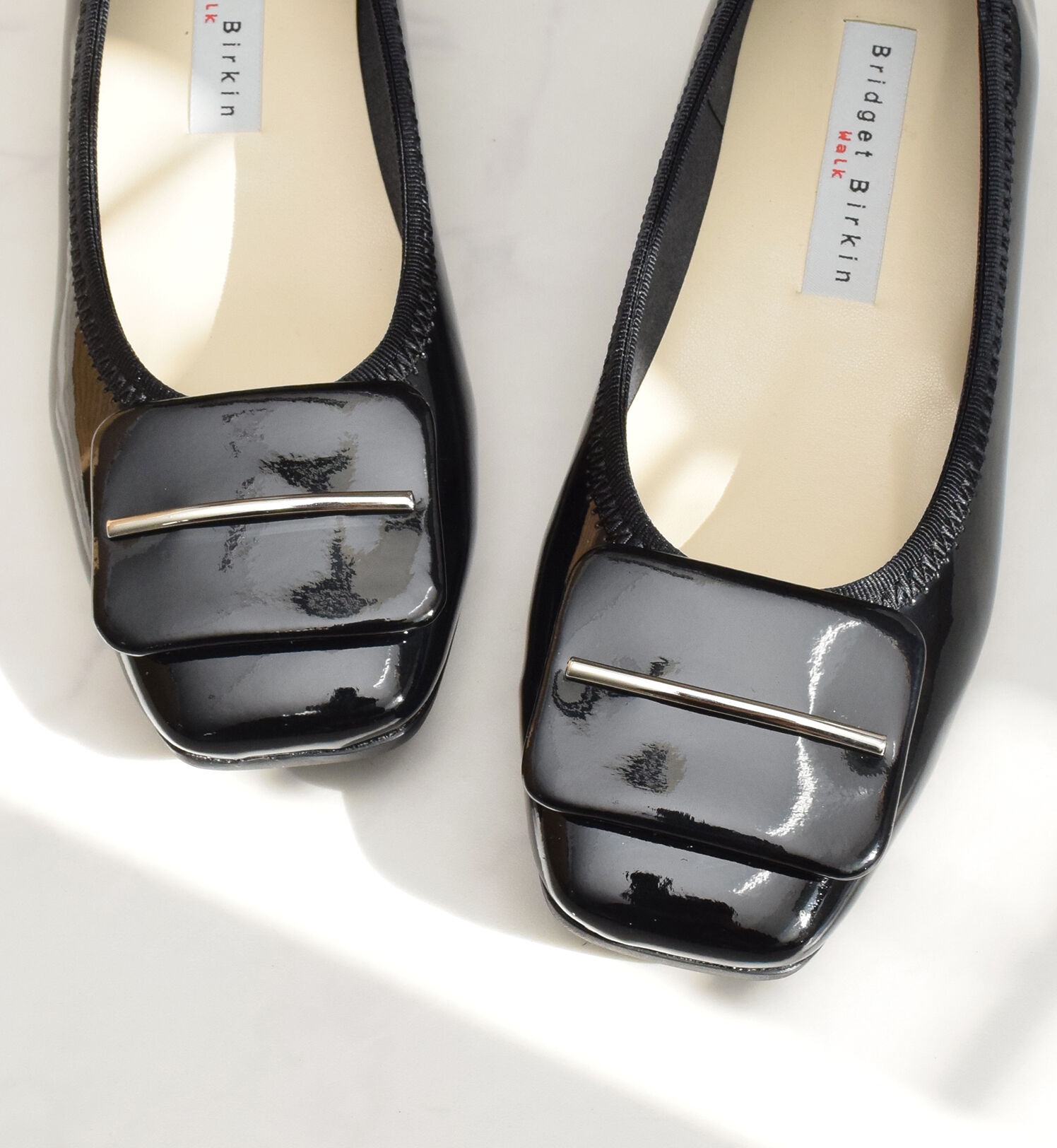 Bridget Birkin「【Bridget Birkin Walk】バックルモチーフウォーキングパンプス」|パンプス|BLE