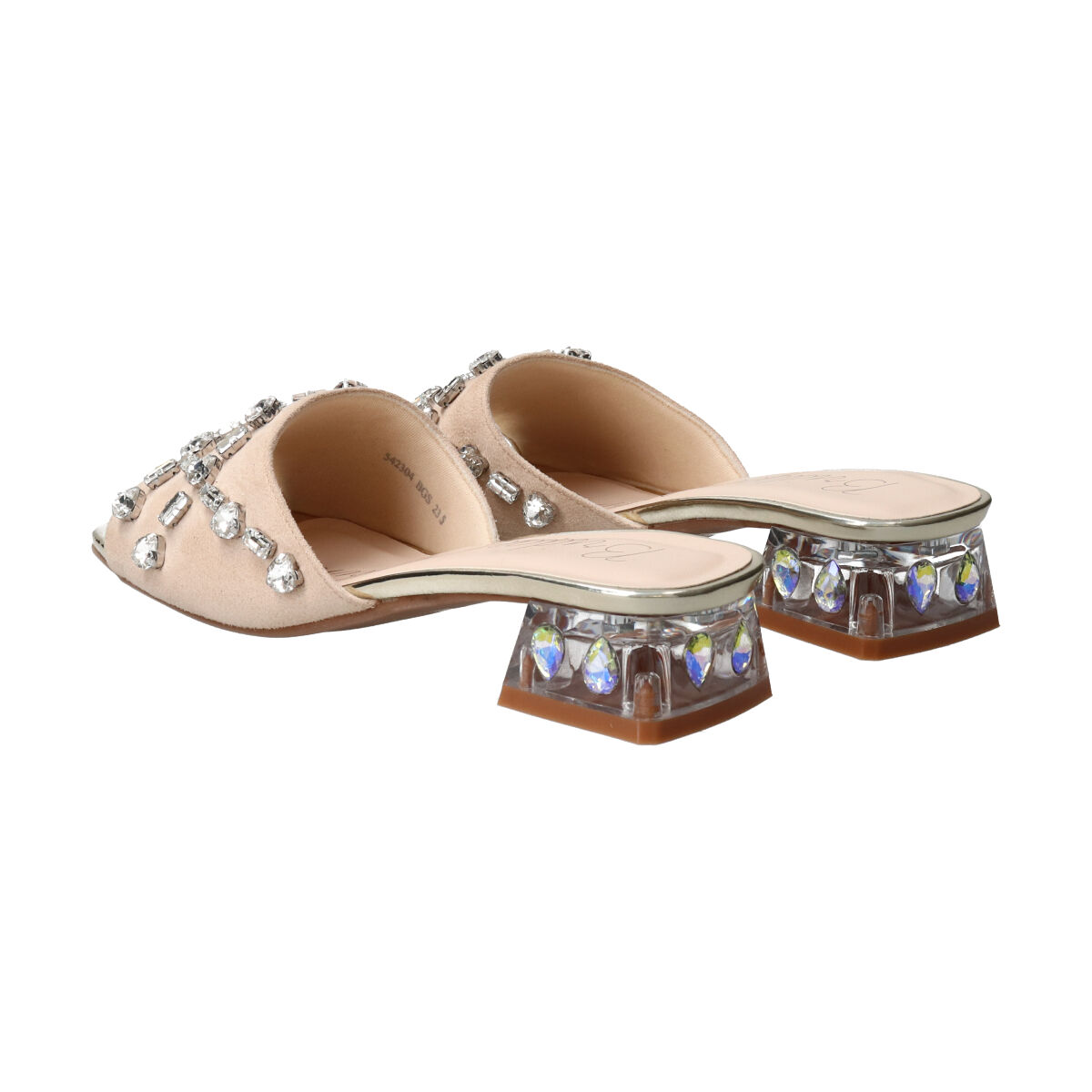 Bridget Birkin「【Bridget Birkin】ハートビジュークロスミュール」|サンダル|