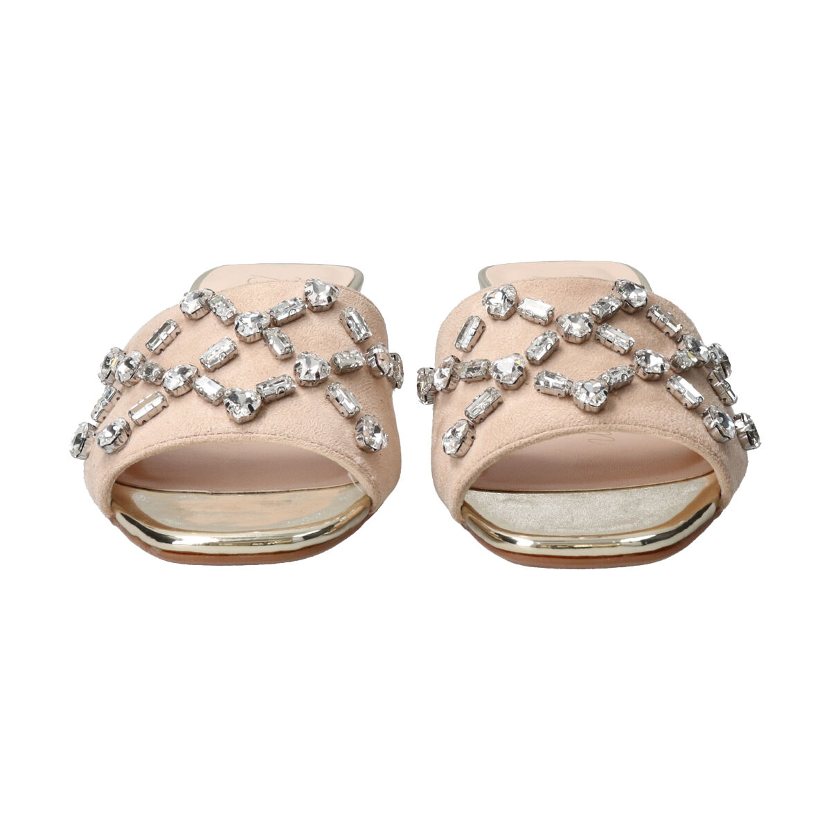 Bridget Birkin「【Bridget Birkin】ハートビジュークロスミュール」|サンダル|