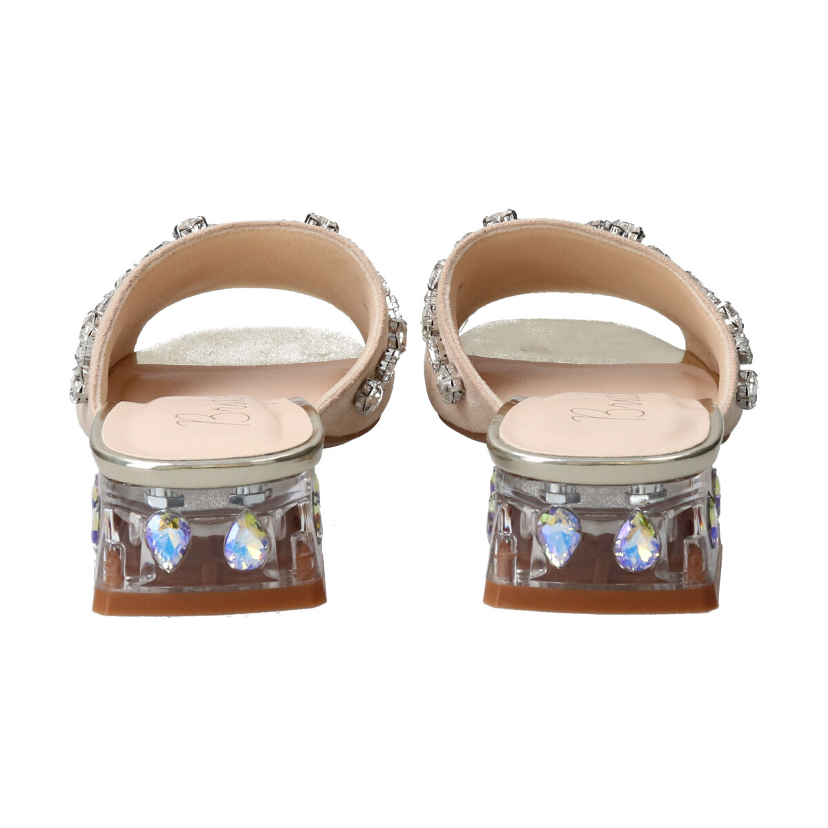 Bridget Birkin「【Bridget Birkin】ハートビジュークロスミュール」|サンダル|