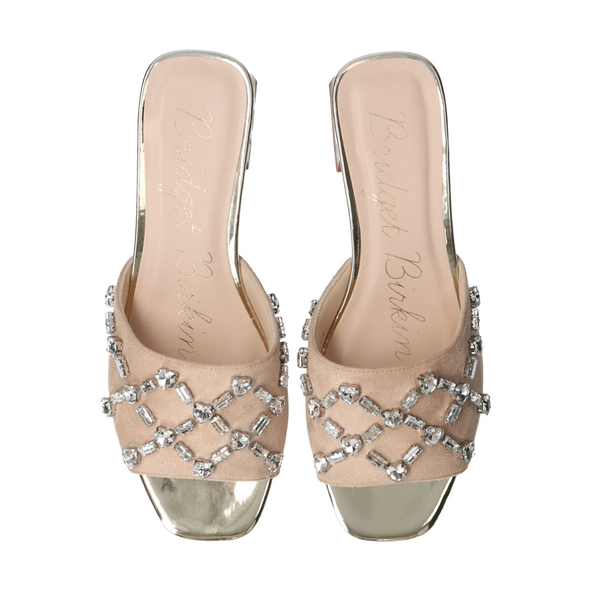 Bridget Birkin「【Bridget Birkin】ハートビジュークロスミュール」|サンダル|