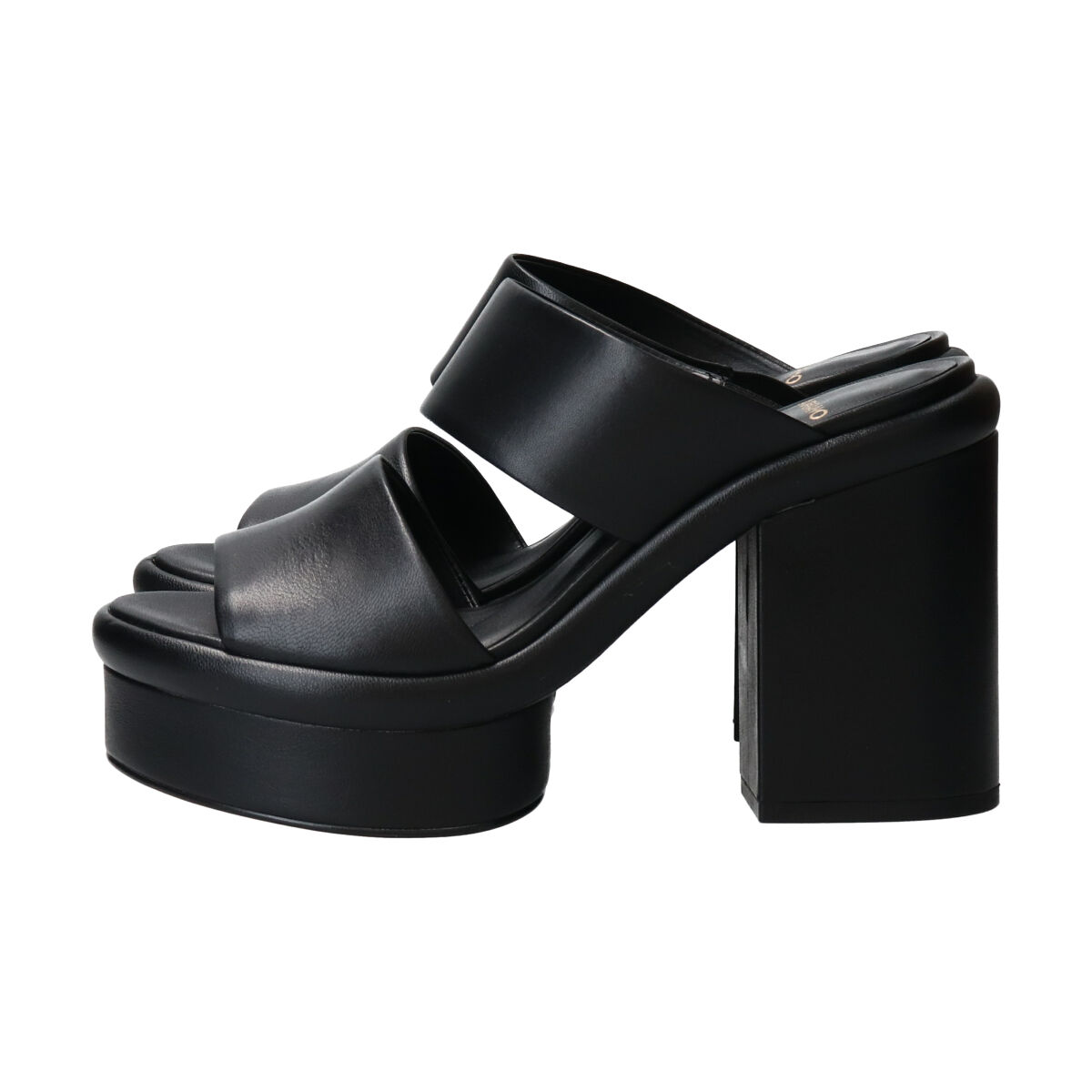 IMPORT SELECT「【CARRANO】厚底チャンキーヒールミュールサンダル」|サンダル|