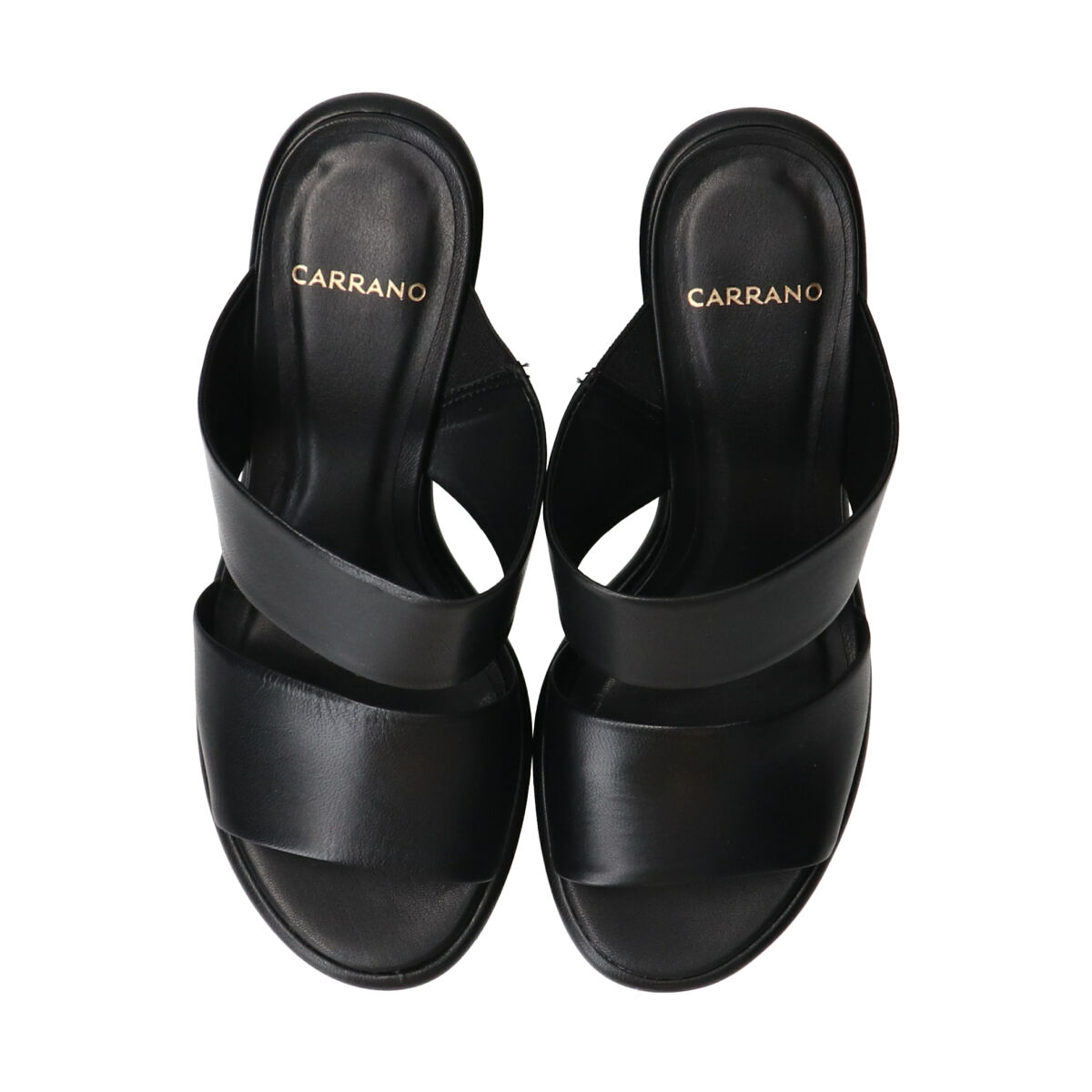 IMPORT SELECT「【CARRANO】厚底チャンキーヒールミュールサンダル」|サンダル|