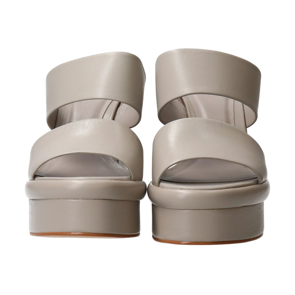 IMPORT SELECT「【CARRANO】厚底チャンキーヒールミュールサンダル」|サンダル|