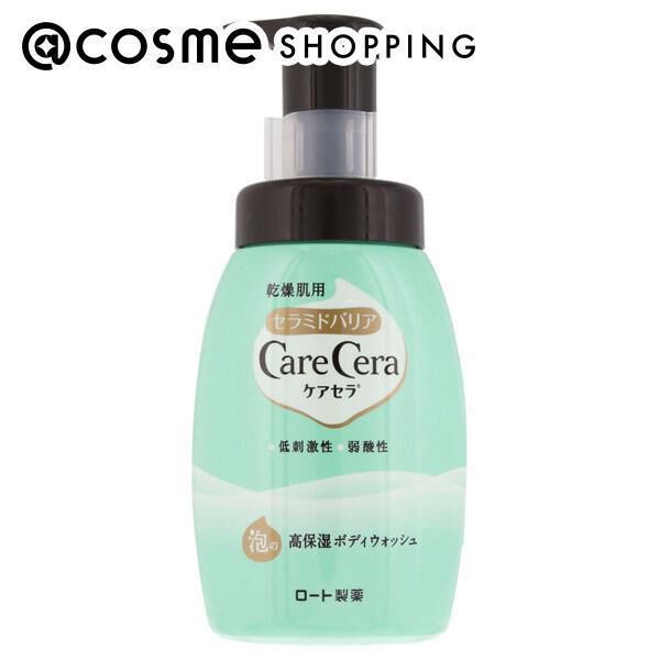  「ケアセラ 泡の高保湿ボディウォッシュ 本体/ピュアフローラル (450ml)」|ボディクレンジング|その他