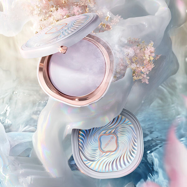  「花西子 玉養桃花プレストパウダー 02セミマット (7g)」|フェイスパウダー|