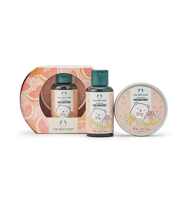 THE BODY SHOP「【限定パッケージ】ミニボディケアギフト PG（香り：ピンクグレープフルーツ）」|キット・セット|ｿﾉﾀ