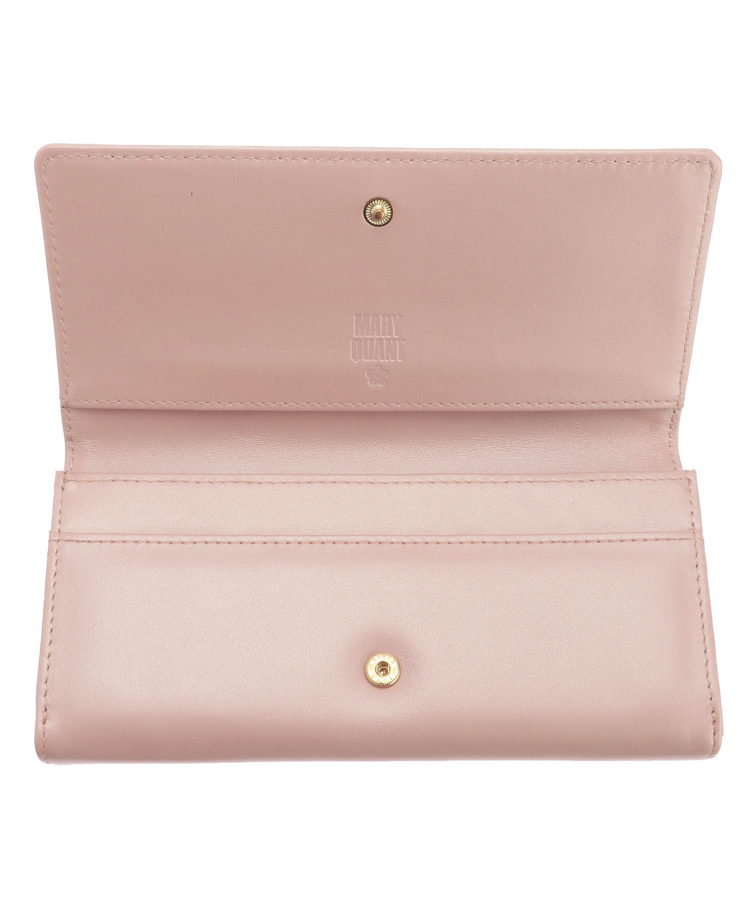 MARY QUANT「エンボスデイジーパール パース」|財布|