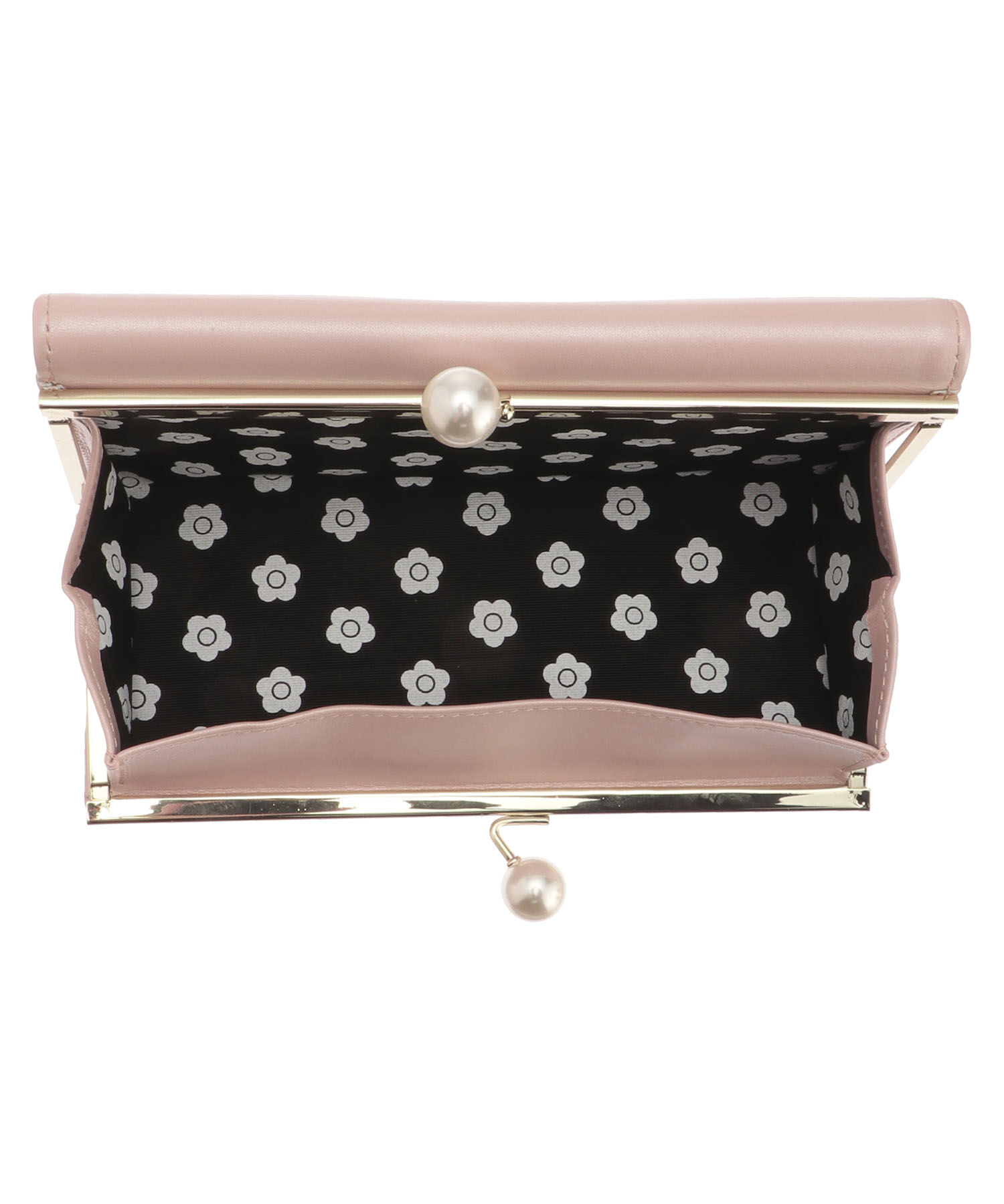 MARY QUANT「エンボスデイジーパール パース」|財布|